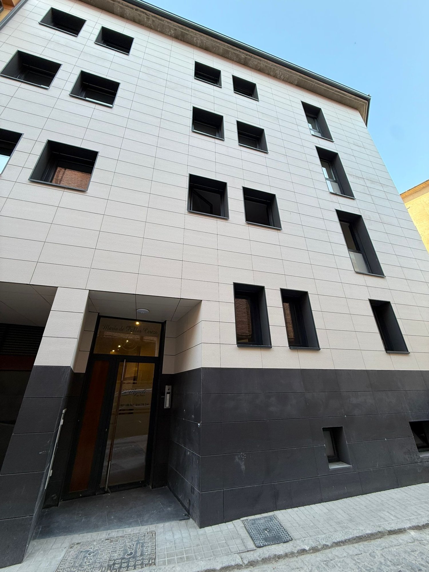 Main entrance of the building